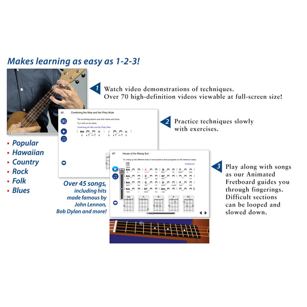 Ukulele Method beginner ukulele lessons with ukulele chords and songs