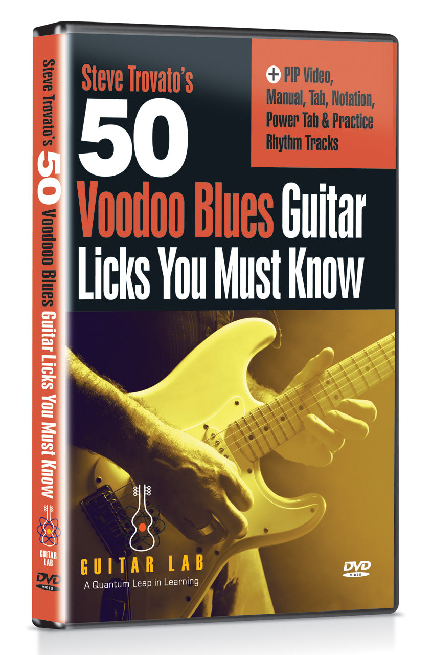 Guitar Lab DVD - 50 Voodoo Blues Guitar Licks You MUST Know DVD ...