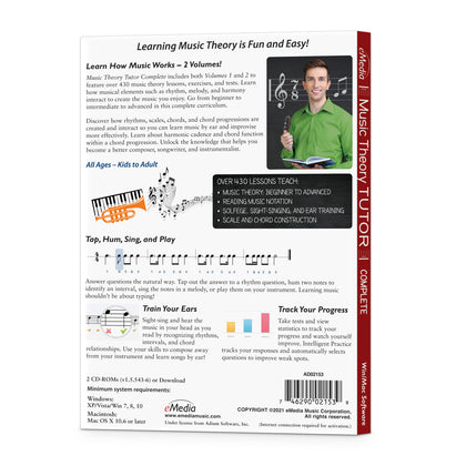 eMedia Music Theory Tutor, Complete