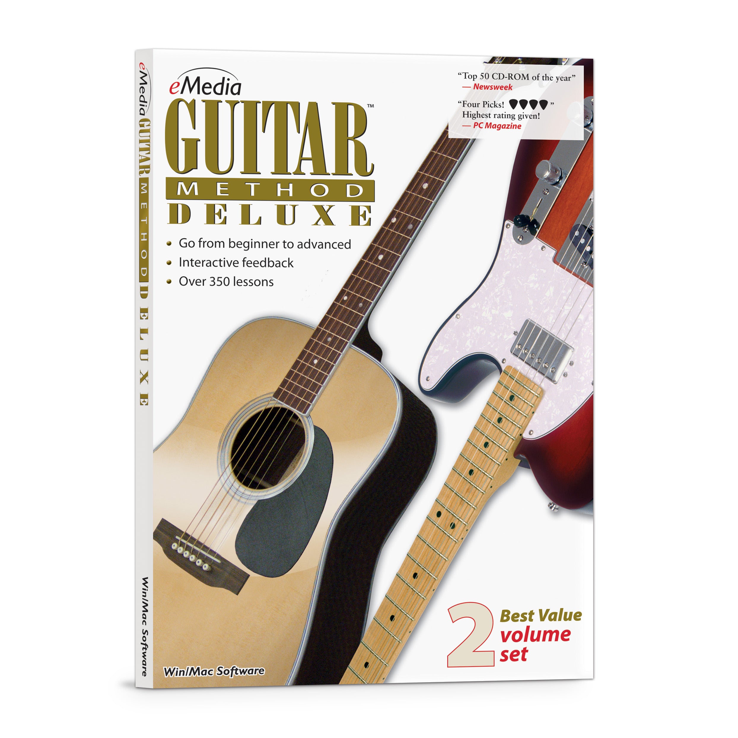 eMedia Guitar Method Deluxe & Guitar Lesson Software