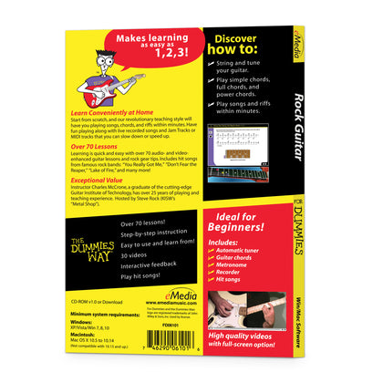 eMedia Rock Guitar For Dummies