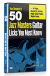 50 Jazz Masters Guitar Licks You Must Know